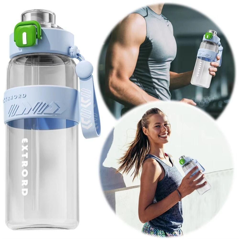 Leak Proof 800ml Sports Water Bottle Large Capacity Outdoor Sports Kettle Outdoor Activities