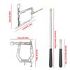 Telescopic Rod Dock Hook Stainless Steel Long Distance Threader Telescoping Boat Hook  Stop Ship
