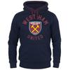 West Ham United FC Mens Graphic Fleece Hoodie