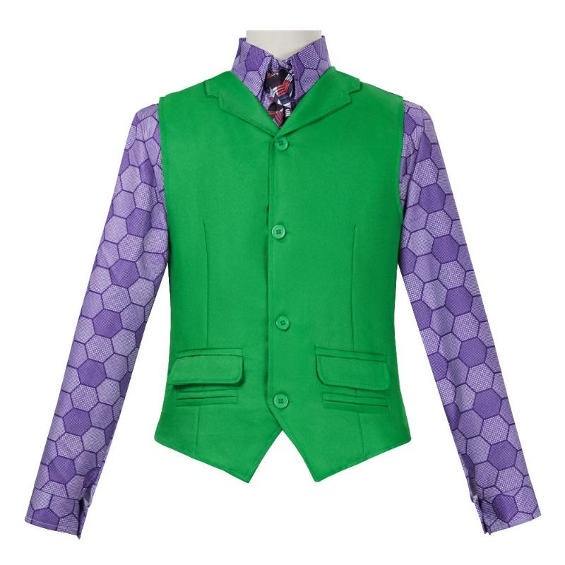 Suit Batman Dark Knight Heath Ledger Joker Men's Clothing Suit