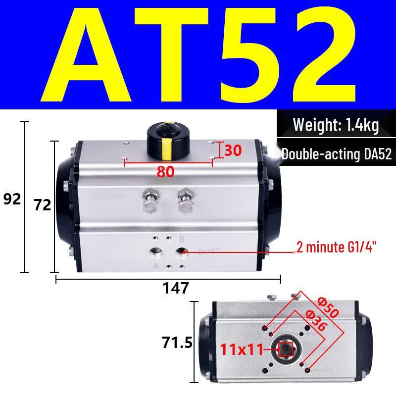 XunJue Stainless Steel 304 Valve Pneumatic Actuator