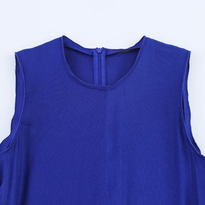 Kaslead New Women Clothes Western Style Fashion Slim Fit Linen Blend Dress 3212284