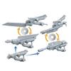 HGBD Gundam Build Divers Spinning Blaster Scale Plastic Model 1/144 Color-coded