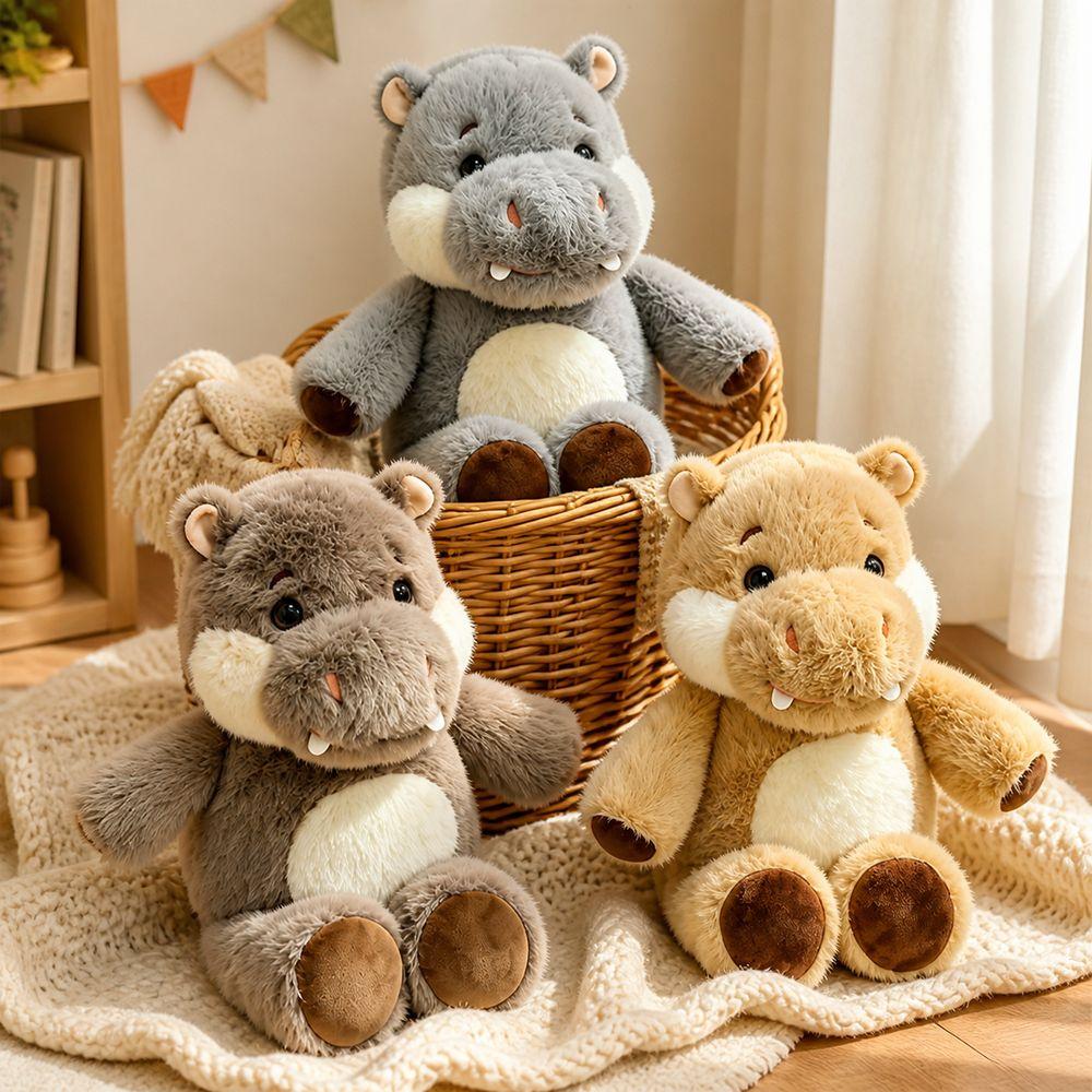Soft Plush Toy Emotional Support Stuffed Animals Plush New Design Hippo Plush Toy