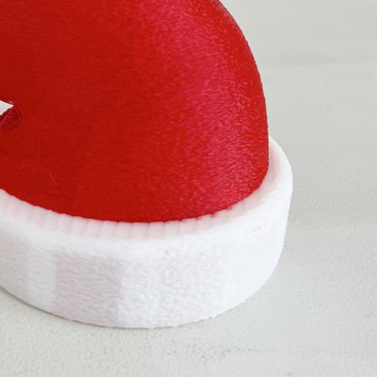 3D Printed Wolf Head Ornament Red Home Office Desktop Trailer Hat Statue Sculpture Coupling Cover