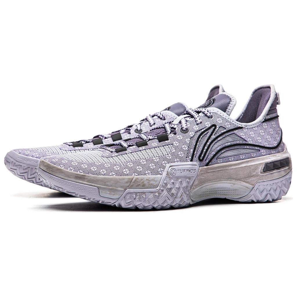 Li Ning Jie Ao Амортизирующие Нескользящие Износостойкие Легкие Упругие Низкие Баскетбольные Кроссовки Мужские ABFU035-2