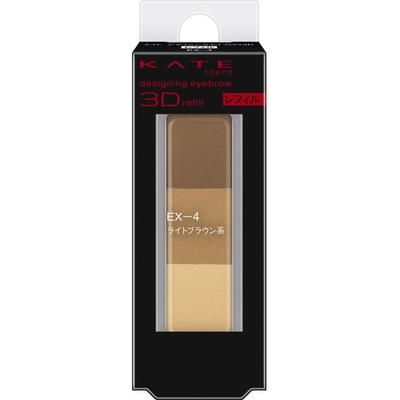 Kate Kate Designing Eyebrow 3D EX4 Refill 2.2g Макияж глаз Брови Для использования: - Нанесите необходимое количество пудры на кисть и