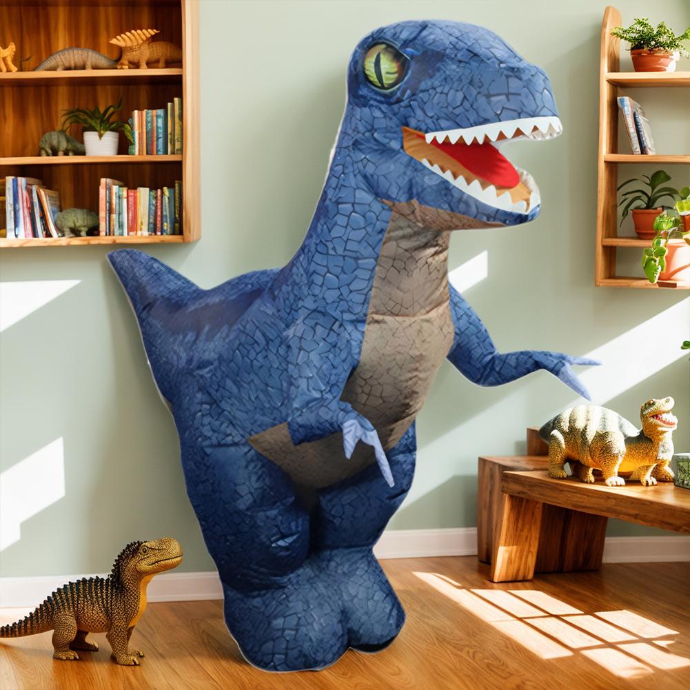 Электрический надувной динозавр с дистанционным управлением, надувной динозавр с дистанционным управлением, гигантский динозавр Юрского периода, игрушка-динозавр T-Rex для мальчиков