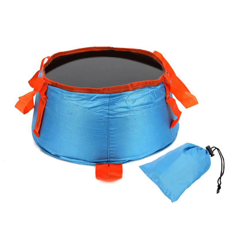 Портативная складная раковина для путешествий на открытом воздухе, для кемпинга, ведро для умывальника, раковина для ванны, корзина для мытья, корзина для хранения