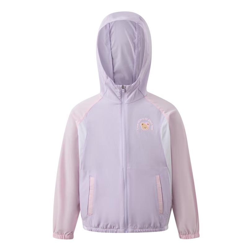 PawinPaw Kids' Cartoon Bear Hooded UV Protection Jacket