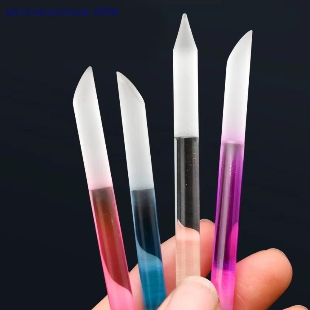 Double Sided Manicure Stick Precision Filing Tip Cuticle Pusher Nail Care Accessory