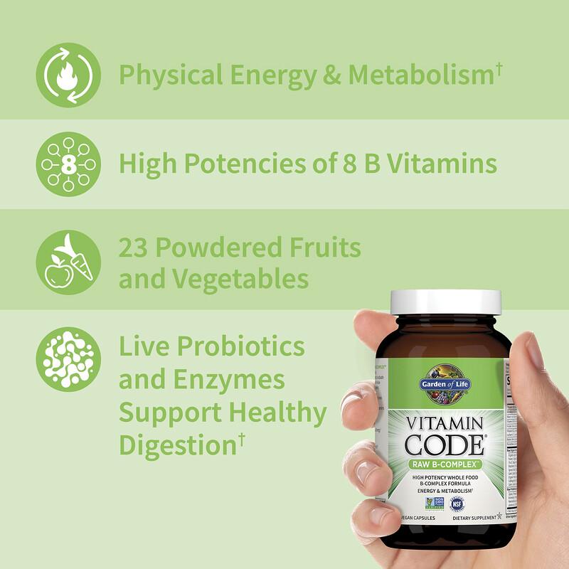 Vitamin Code®, RAW B-Complex™, 120 Vegan Capsules