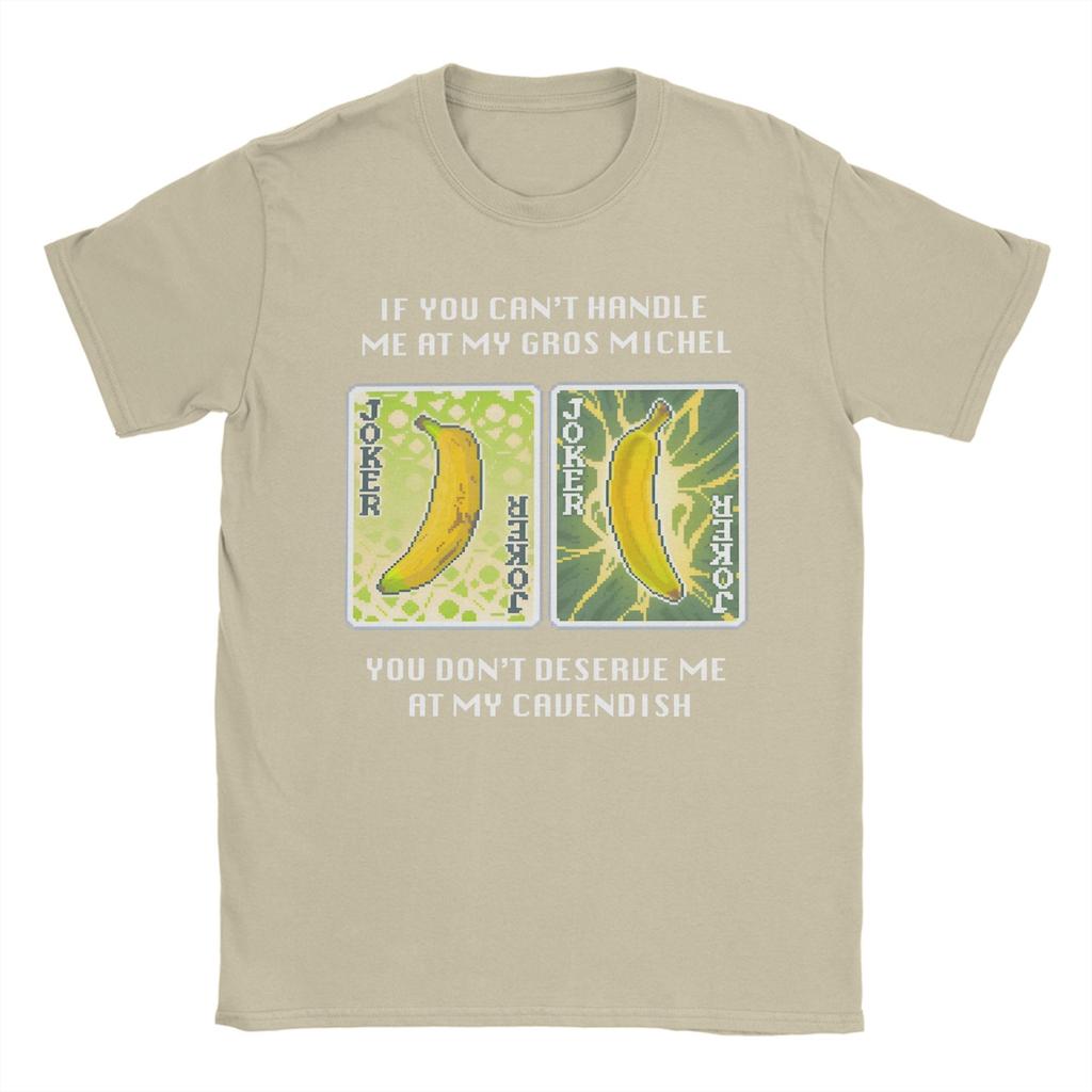 Balatro Gros Michel and Cavendish Babana Joker Gamer T-Shirt Summer T Shirts Pure Cotton Tshirt For Men's Short-Sleeve Tops