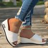 Womens High Heels Sandal Thick Bottom Casual Shoes Ladies Leisure Summer Wedges Sandals Woman Shoes Women Platform Mules Slipper
