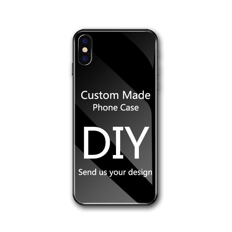 Чехол для iPhone 14 pro max, стеклянный чехол, простой стиль, цветной чехол для iPhone 6, 6s, 7, 8, 14 Plus, X, XS, Max, XR, 11, 12, 13, 14 pro max