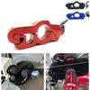 New 1pcs Universal Alloy Motorcyclist Handle Anti-theft Lock Pedal Battery Rider Brake Lock Portable Handlebar Oil Door Lock