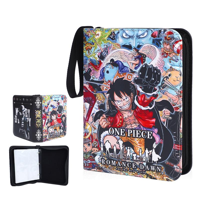 400 шт. Альбом для фотографий One Piece, Книга, Папка для карт, Семейное письмо, Держатель для визиток, Коллекция, Сумка на молнии, Милая игрушка для взрослых и детей, Подарки