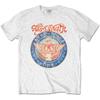 Футболка Aerosmith Aero Force One Логотип группы новая Официальная мужская Белая Унисекс Футболка Графическая футболка
