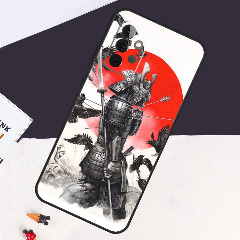 Чехол Самурайский Воин для Samsung Galaxy A05 A06 A26 A16 A56 A36 A22 A32 A52 A54 A34 A14 A55 A15 A53 A33 A35