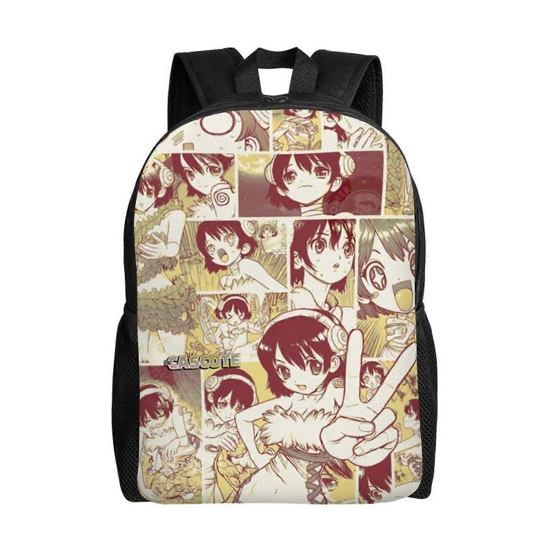 Ogawa Yuzuriha Anime Backpack Cartoon Travel Bags 3D Printed Casual Daypacks-SYS379