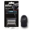 Сменное лезвие Braun Old Series 5 Shaver Black Original с щеточкой [оригинальный продукт] F/C52B-b [100% производительность]
