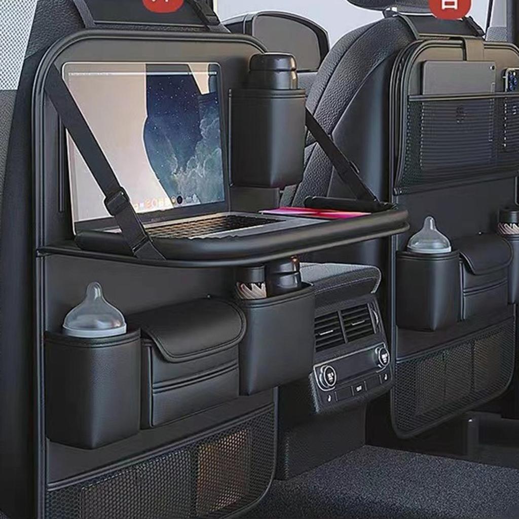 Car Back Seat Organizer Bag with Upper Folding Design Easy to Work for Car Travel Accessories