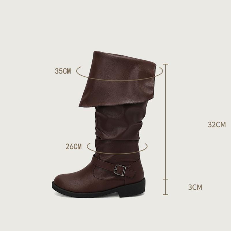 Средневековые кожаные сапоги Джек Воробей Ренессанс Полусапоги Обувь Обувь Ларп Пират Воин Винтажные ботфорты Для взрослых