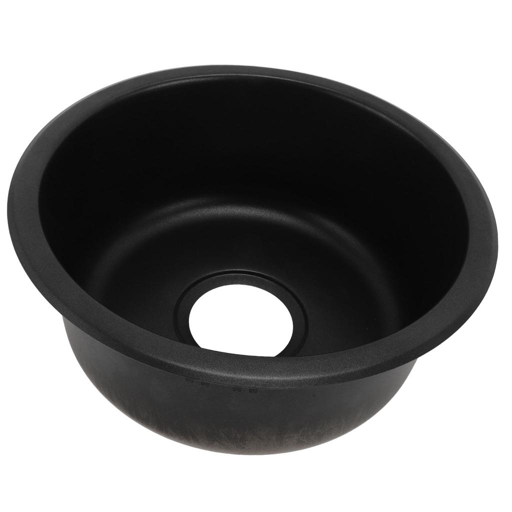 Раковина для автодома 310 X 140 мм, универсальная круглая кухонная раковина из нержавеющей стали 304 для ванной комнаты, с отверстием для слива 92 мм для лодки