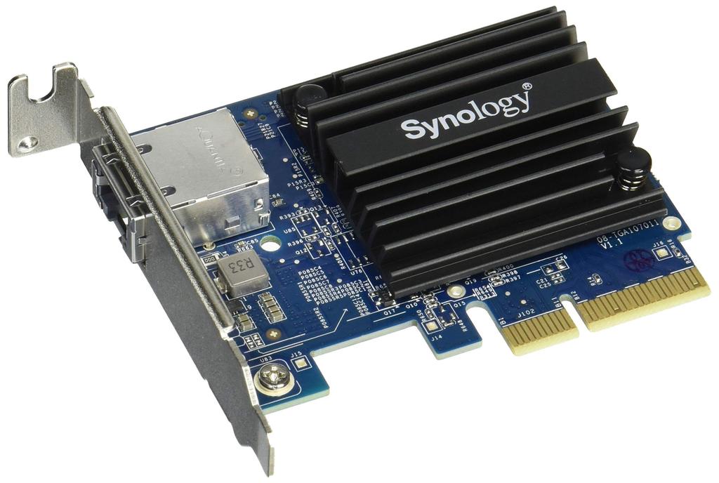 Synology E10G18-T1 10GbE Network Card (Single-Port, RJ-45) for Synology, Compatible with Synology Systems
