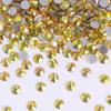 Round Flat Bottom Golden Rhinestone Diy Nail Drill Shoes And Hats Clothing Accessories Rhinestone Exquisite