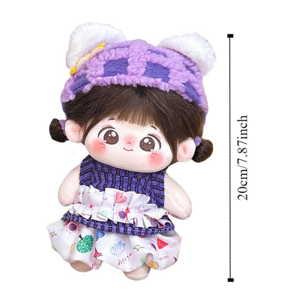 Toy Accessories 20cm Cotton Doll Clothes Dress Up 20cm Doll Skirt Clothes  Cotton Doll Accessories