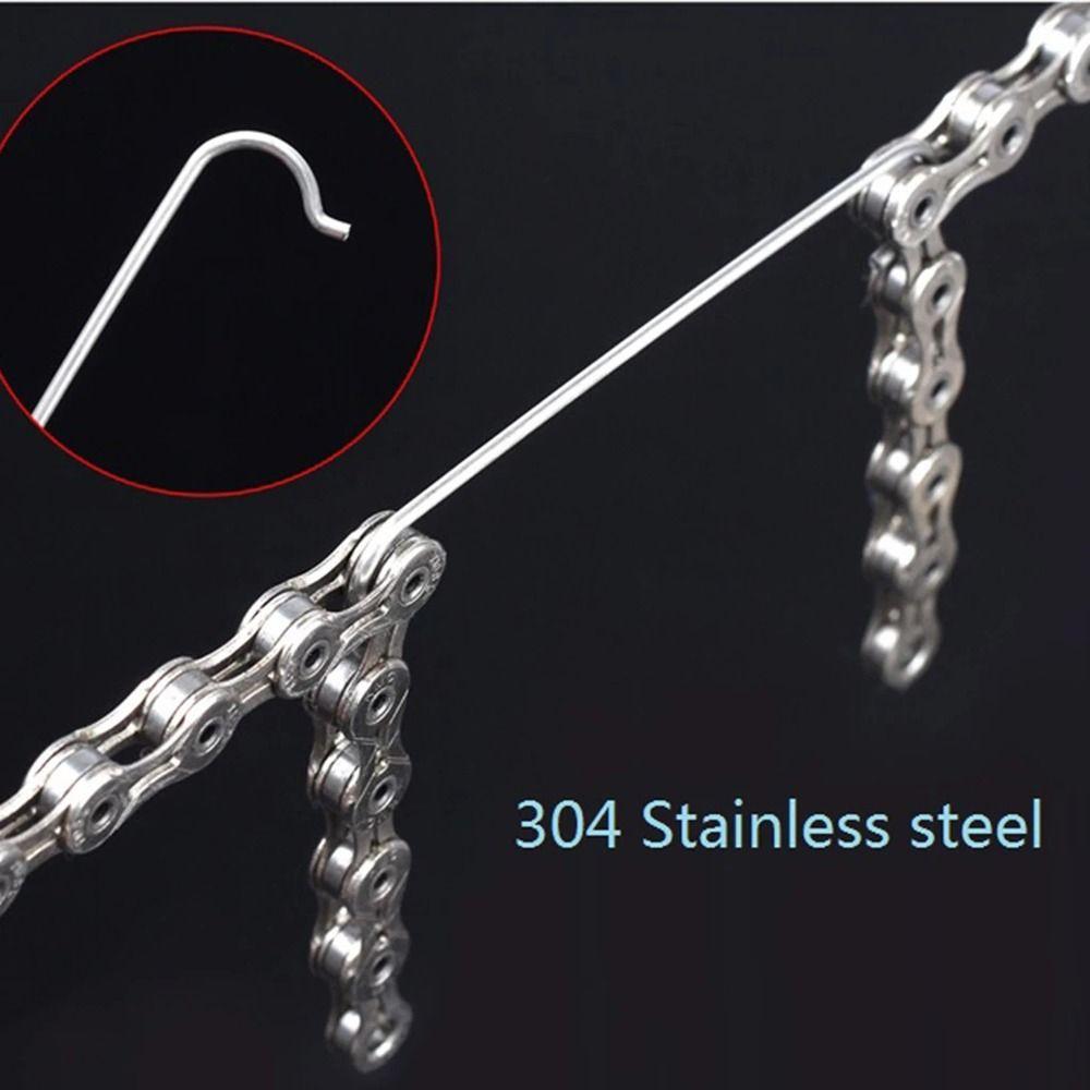 Device Stainless Steel Aid Accessories Bicycle Chain Hook Bike Repair Tool Connecting Accessories