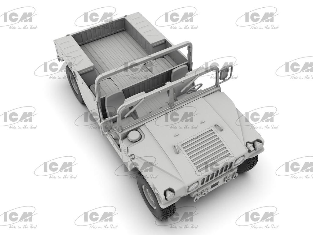 ICM American M1097A2 Humvee Пластиковая модель 35435 1/35 (Военная техника)
