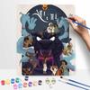 Disney Набор для рисования масляными красками по номерам Аладдин, ручная работа, DIY, декор для дома, подарки, настенное искусство из классического анимационного фильма для взрослых, наборы для творчества