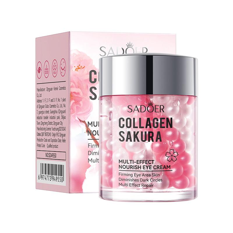 SADOER Multi-Active Nourishing and Moisturizing Eye Cream Sakura Collagen Eye Cream