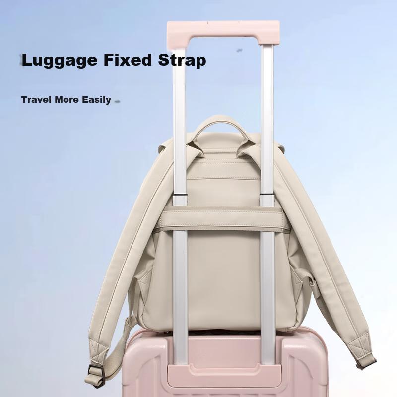 LEXON French Brand Backpack, Commuter Bag, Luxury Light Luxury Korean Style Ins Trend Fresh Travel Cute Girl Schoolbag