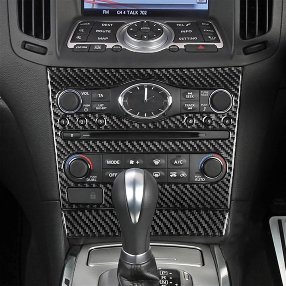 22Pcs Carbon Fiber Interior Decorative Kit Cover Trim For Infiniti G37 2010-2013