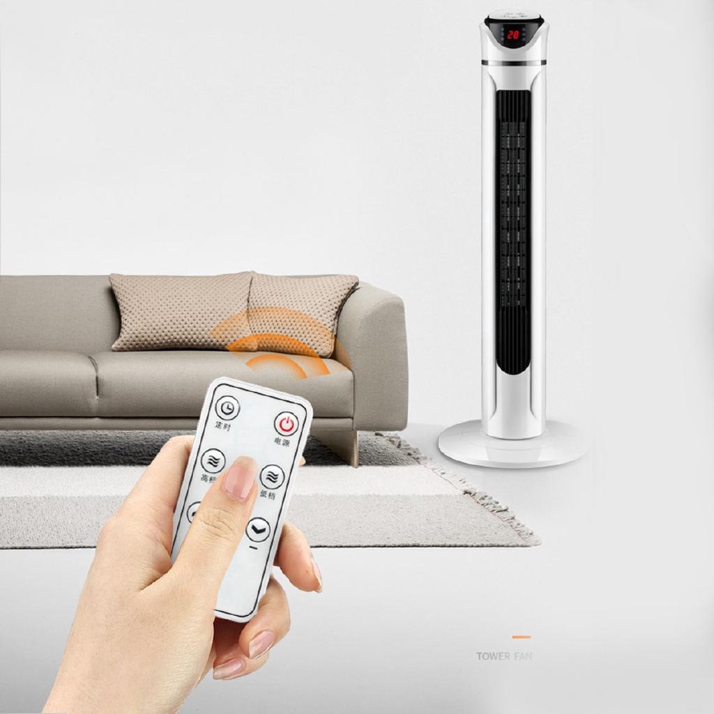 Household Electric Heater Tower Vertical Hot Air Heating Fans Space Heater House Heated Fan Energy Saving Baby Bath Foot Warmer