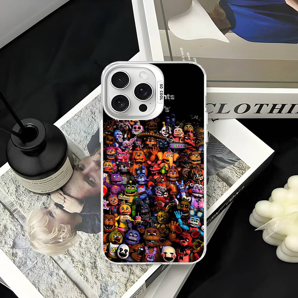 Game F-Five N-Nights At F-FreddyS For IPhone 17 16 15 14 13 12 11 Pro Max Plus Matte Color Back Phone Cover