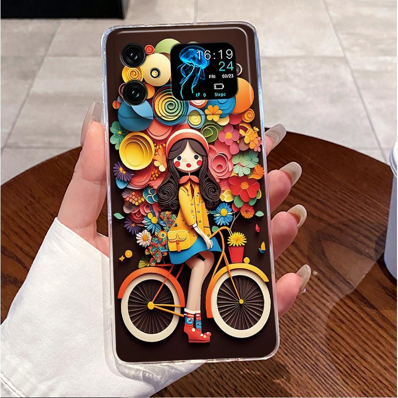 Ins New Fashion Phone Case For Cubot A20 Clear Soft Case Funy Fluffy Kitten Silicone Shockproof Cover For Cubot A20 Casing