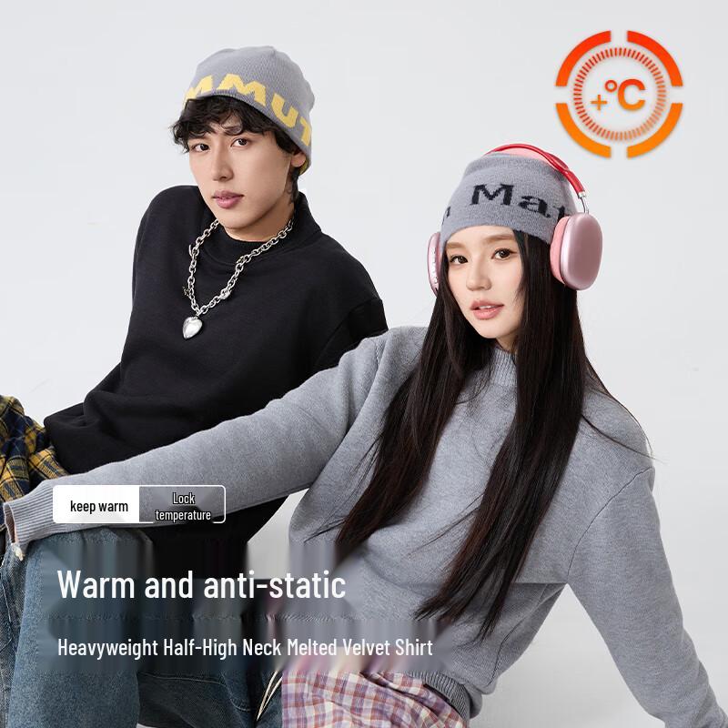 Baleno Men's S&K Heavyweight Plush Lined Turtleneck Sweater