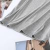 2026 Женский облегающий легкий топ с круглым вырезом, коротким рукавом из тенсела, ледяного шелка