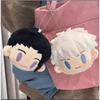 Плюшевый брелок Jujutsu Kaisen Куклы Годжо Сатору Подвеска для школьной сумки Гэто Сугуру Милый Мягкий Набивной Брелок Для Рождественских Подарков