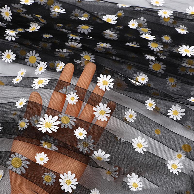 Photograph DIY Little Daisy Wedding Dress Skirt Clothing Gauze Cloth Background Cloth