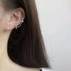 star Double Ear Holes Female Ear studs Star Ear studs Ear Chain Earrings Korean Style Earrings