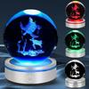 3D Sea Turtle Crystal Ball Night Light with LED Colorful Lighting Touch Base Glass Sphere Lamp for Birthday Turtle Figurine Christmas Ornaments