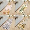 Kitchen Floor Mat Corridor Porch Door Mat Bedroom Non-slip Carpet Home Living Room Foot Carpet Flower