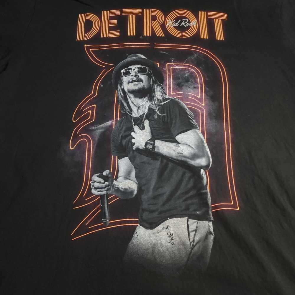 Kid Rock Детройт Черная хлопковая футболка Полный размер S-5XL Унисекс SN208 Унисекс футболка