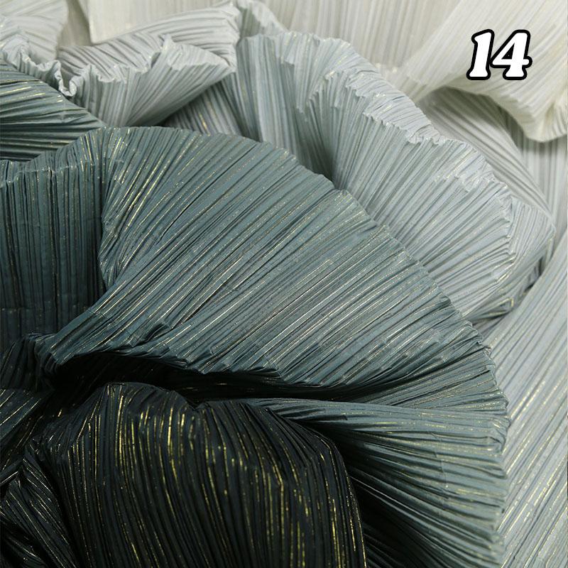 Gradient Organ Pleated Fabric Wrinkle Texture Fabric Wedding Background Printmaking Costume Material Decor Designer Fabric