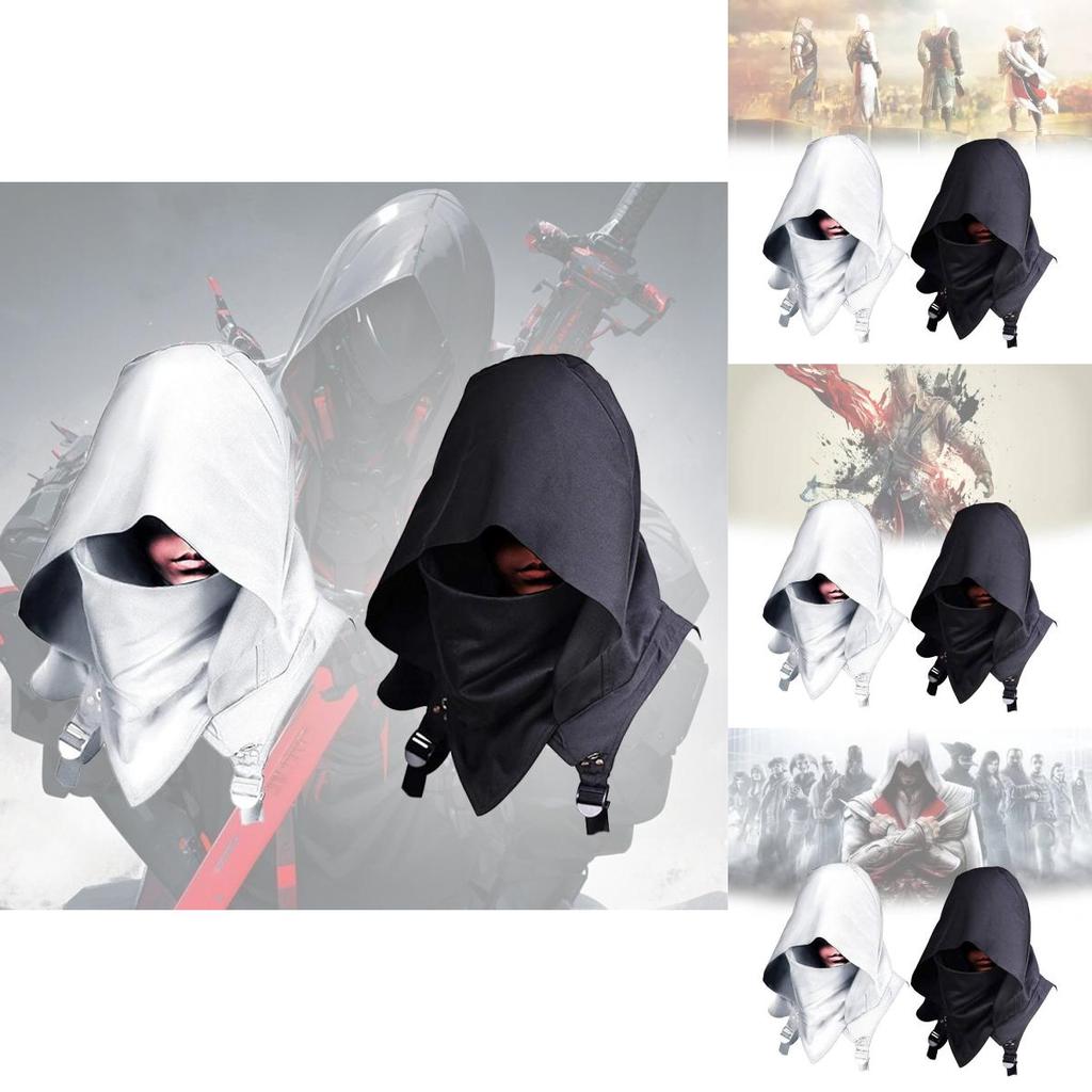 Худи костюма Assassin's Creed из полиэстеровой ткани для Хэллоуина, косплея и средневековой ролевой игры